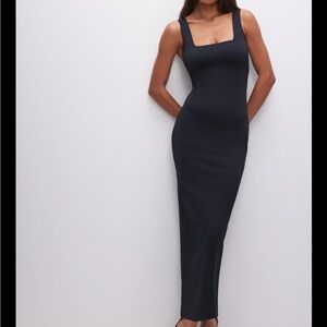 Good American black Maxi Dress